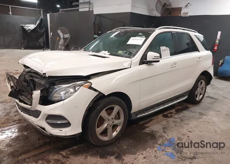 2016 Mercedes-Benz Gle 350 4Matic из США, поврежденный, VIN 4JGDA5HB4GA685010